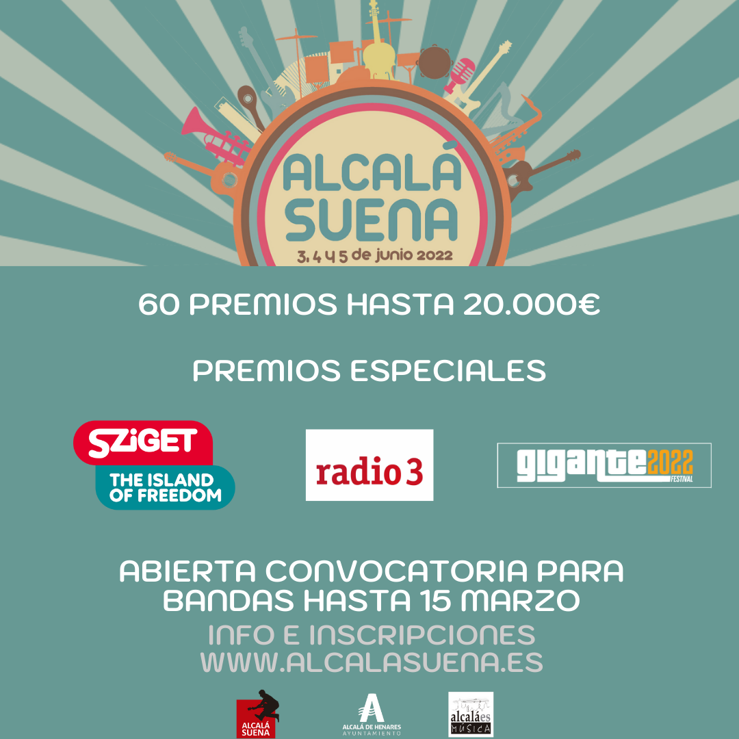 Últimos días para participar en la VII edición de “Alcalá Suena”