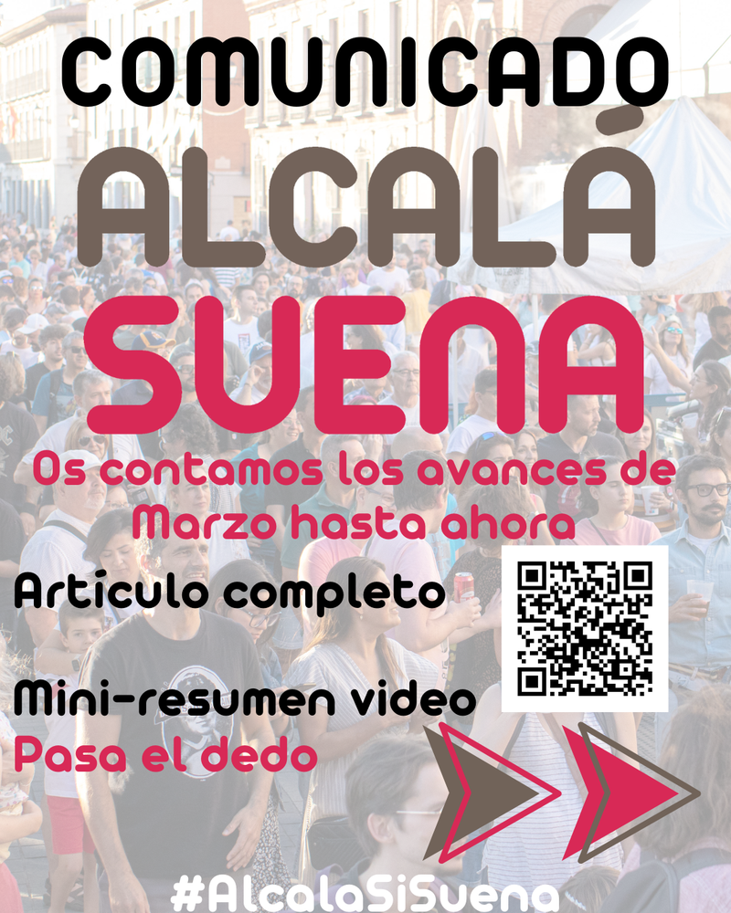 COMUNICADO ALCALA SUENA 2025 JUNIO